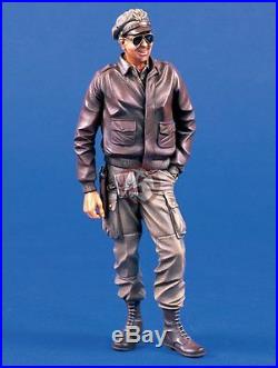 Verlinden 120mm (1/16) US Army Air Forces (USAAF) Fighter Pilot WWII Resin 487