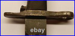 Very Nice Original WW2 / WWII US Army M1 Garand Bayo Knife 1943