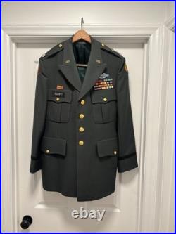 Vietnam War Era US Army Uniform WWII Veteran Original Jacket