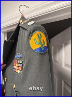 Vietnam War Era US Army Uniform WWII Veteran Original Jacket