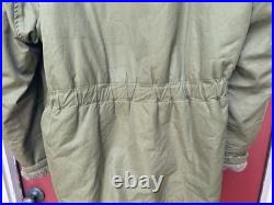 Vintage 1940's WWII US Army Air Force Type B-11 Parka Fur Jacket Coat Men's 42