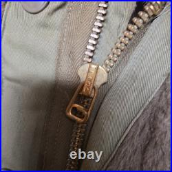 Vintage 1940's WWII US Army Military Pile Field Parka Liner Jacket Size Medium Vintage 1940's WWII US Army Military Pile Field Parka Liner Jacket Size Medium
