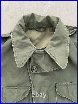 Vintage 1940s WW2 U. S. Army M1943 Field Jacket M43 Size 36 R