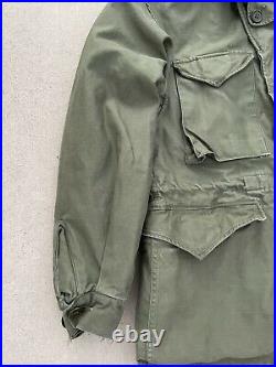 Vintage 1940s WW2 U. S. Army M1943 Field Jacket M43 Size 36 R