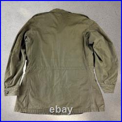 Vintage 1940s WWII M-1943 Field Jacket Military Combat Army Size 36L M-43