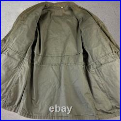 Vintage 1940s WWII M-1943 Field Jacket Military Combat Army Size 36L M-43