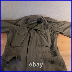 Vintage 1940s WWII U. S. Army M-1943 Field Jacket 36R 55-J-191-40