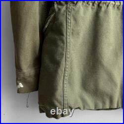 Vintage 1940s WWII U. S. Army M-1943 Field Jacket Combat Olive Drab Cotton Small