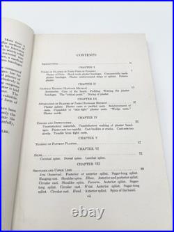 Vintage 1944 WWII U. S. Army Medical Book Plaster of Paris Technic by Geckeler Vintage 1944 WWII U. S. Army Medical Book Plaster of Paris Technic by Geckeler