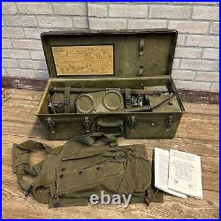 Vintage 1952 US Army Mine Sweeper Detector Kit + Case TM5-940