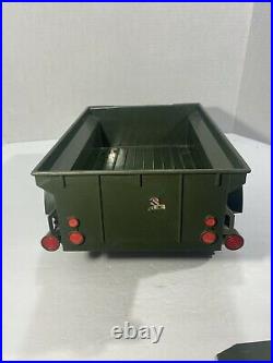 Vintage 1965 Official GI Joe 7000 JEEP & Trailer Hasbro WWII Army Toy Set Green