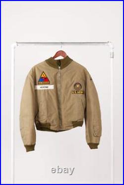 Vintage 40's US Army 1st Armored Division'Keating' WWII Tanker Jacket