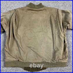 Vintage 40s Original WW2 5th Army Tanker Jacket Mens Medium Pattern 2 Military