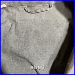Vintage Field Jacket Mens 36R M-1943 M43 Military Coat WWII Combat Army Green