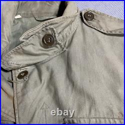Vintage Field Jacket Mens 36R M-1943 M43 Military Coat WWII Combat Army Green