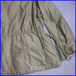 Vintage Field Jacket Mens 36R M-1943 M43 Military Coat WWII Combat Army Green
