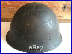 Vintage Imperial Japanese Army Helmet WW2 WWII original from JAPAN