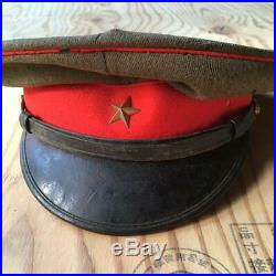 Vintage Imperial Japanese Army Officer cap WW2 WWII original from JAPAN #4