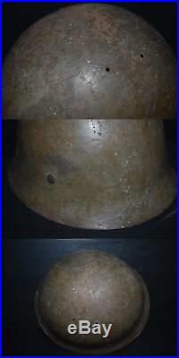 Vintage Imperial Japanese Army steel helmet WW2 WWII original from JAPAN