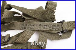 Vintage Lot WWII US ARMY Military Field Utility Ammo Canteen Belt Pack