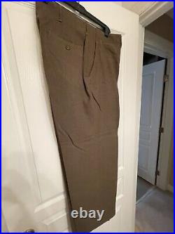 Vintage Original WW2/WWII 2ID US Army Ike Jacket, Trousers, and Cap