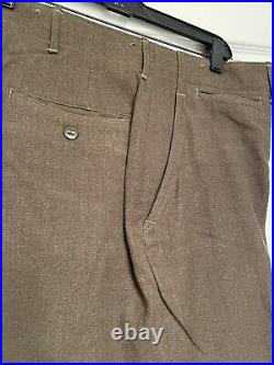 Vintage Original WW2/WWII 2ID US Army Ike Jacket, Trousers, and Cap