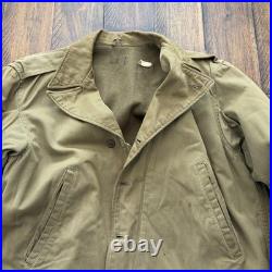 Vintage Original WWII US Army M41 Arctic Field Jacket Fits L/XL GUC