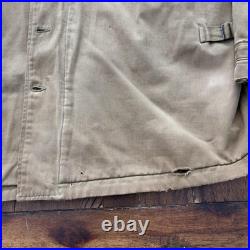Vintage Original WWII US Army M41 Arctic Field Jacket Fits L/XL GUC