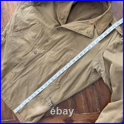 Vintage Original WWII US Army M41 Arctic Field Jacket Fits L/XL GUC