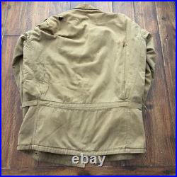 Vintage Original WWII US Army M41 Arctic Field Jacket Fits L/XL GUC