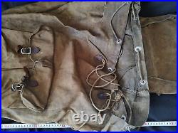 Vintage Original World War 2 WWII Japan Military Army Soldier's backpack-g0410-2