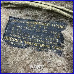 Vintage US Army Air Force Type B-15 Bomber Jacket Men's s/m WWII Vintage US Army Air Force Type B-15 Bomber Jacket Men's s/m WWII