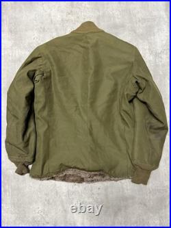 Vintage US Army M-1943 M-43 Liner Pile Field Jacket WWII Korea Military