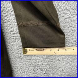 Vintage US Army Officer Service Coat 39R Green Belted Uniform Jacket WWII 1942 Vintage US Army Officer Service Coat 39R Green Belted Uniform Jacket WWII 1942