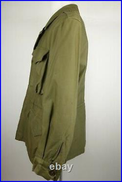 Vintage US Military Army M-1943 Field Jacket Size Medium WWII Era M-43