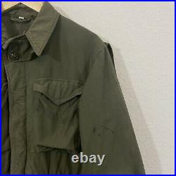 Vintage US Military Army M-1943 Field Jacket WWII Era M-43