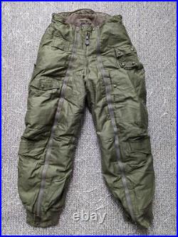 Vintage USAF us army FLYING green 32x32 pants PARACHUTE pilot A11 flyer WWII