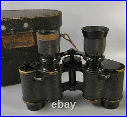 Vintage Us Army Ww2 Bausch And Lomb Victory Stereo Binoculars #182626