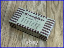 Vintage WW2 US Army Field Ration K Breakfast Unit Sealed Phillips K Ration NICE
