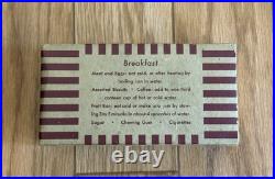 Vintage WW2 US Army Field Ration K Breakfast Unit Sealed Phillips K Ration NICE