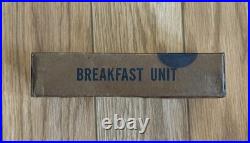 Vintage WW2 US Army Field Ration K Breakfast Unit Sealed Phillips K Ration NICE