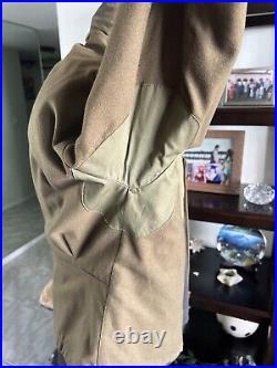 Vintage WW2 USN Original Navy N-4 Green Deck Jacket Vietnam Era Military M