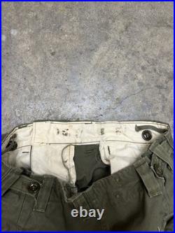 Vintage WWII 1940s U. S. Army M-1943 Field Trousers pants M43 uniform