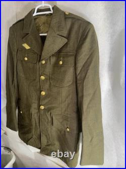 Vintage WWII 1943 C & C CO US Army Wool Jacket 37L (Rare Find)