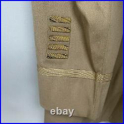 Vintage WWII 1943 US Army Issued 575 Summer Uniform Tunic Pants 5 Bars Size 34S