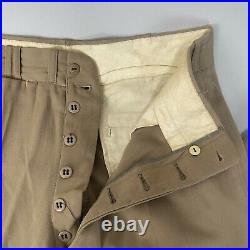 Vintage WWII 1943 US Army Issued 575 Summer Uniform Tunic Pants 5 Bars Size 34S