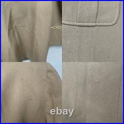 Vintage WWII 1943 US Army Issued 575 Summer Uniform Tunic Pants 5 Bars Size 34S