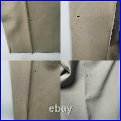 Vintage WWII 1943 US Army Issued 575 Summer Uniform Tunic Pants 5 Bars Size 34S