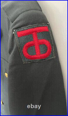 Vintage WWII Army 90th Infantry Uniform Jacket and Pants