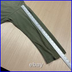 Vintage WWII Army M-43 HBT Field Jacket 1943 Herringbone 13 Star Buttons Size 34